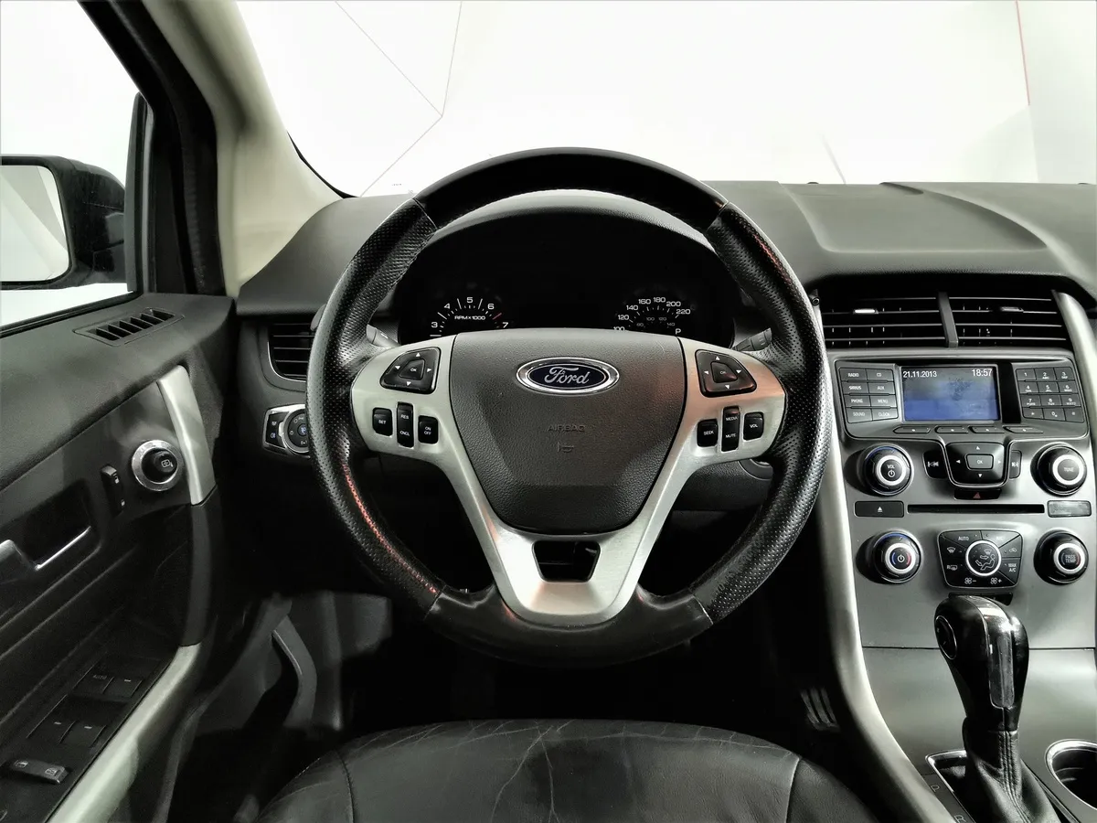 Ford Edge 3.5 AT AWD (288 л.с.) Белый в АВИЛОН. Слайд №19