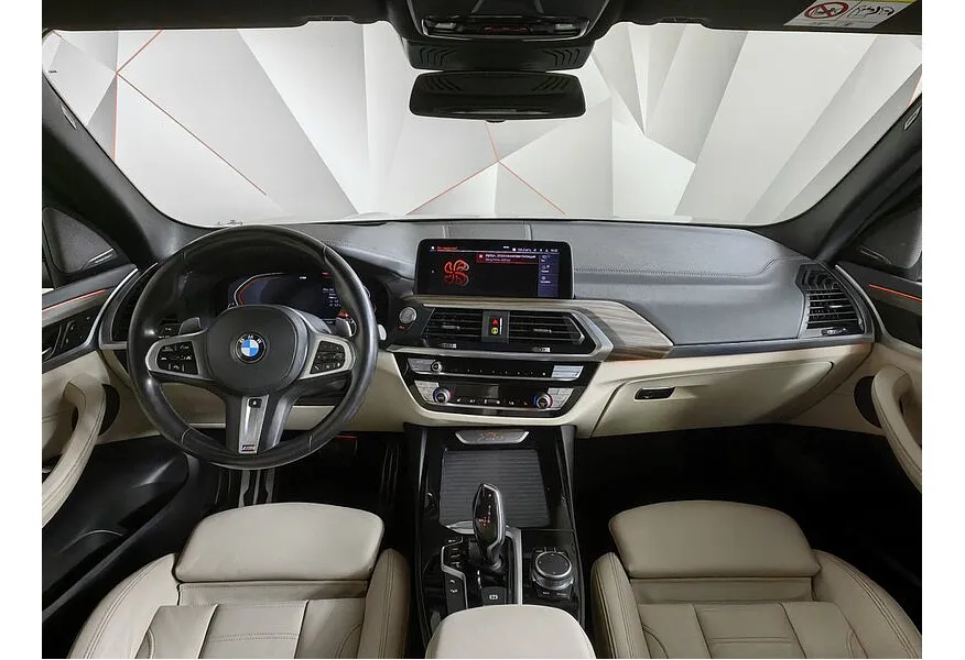 BMW X3 xDrive30d AT (249 л.с.) M Sport Черный в АВИЛОН. Слайд №11