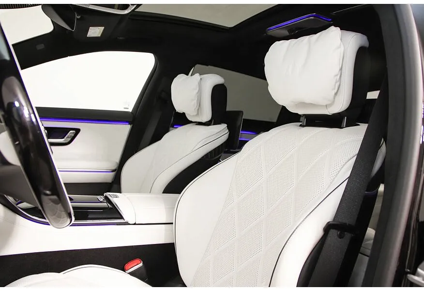 Mercedes-Benz S-Класс Maybach S 580 9G-Tronic 4Matic (503 л.с.) Night Series Черный в АВИЛОН. Слайд №7