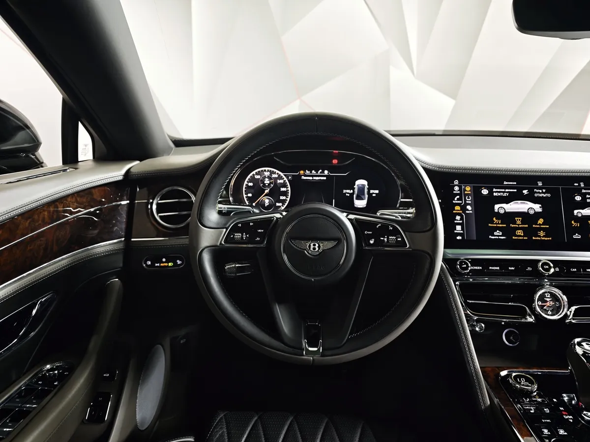 Bentley Flying Spur 6.0 W12 AWD AT (635 л.с.) Черный в АВИЛОН. Слайд №20