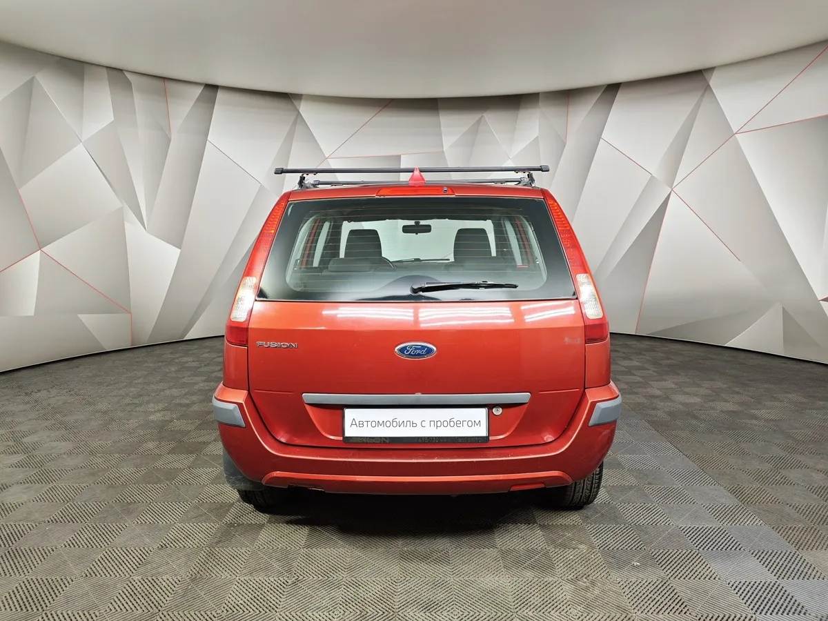 Ford Fusion 1.6 AT (100 л.с.) Elegance Красный в АВИЛОН. Слайд №8