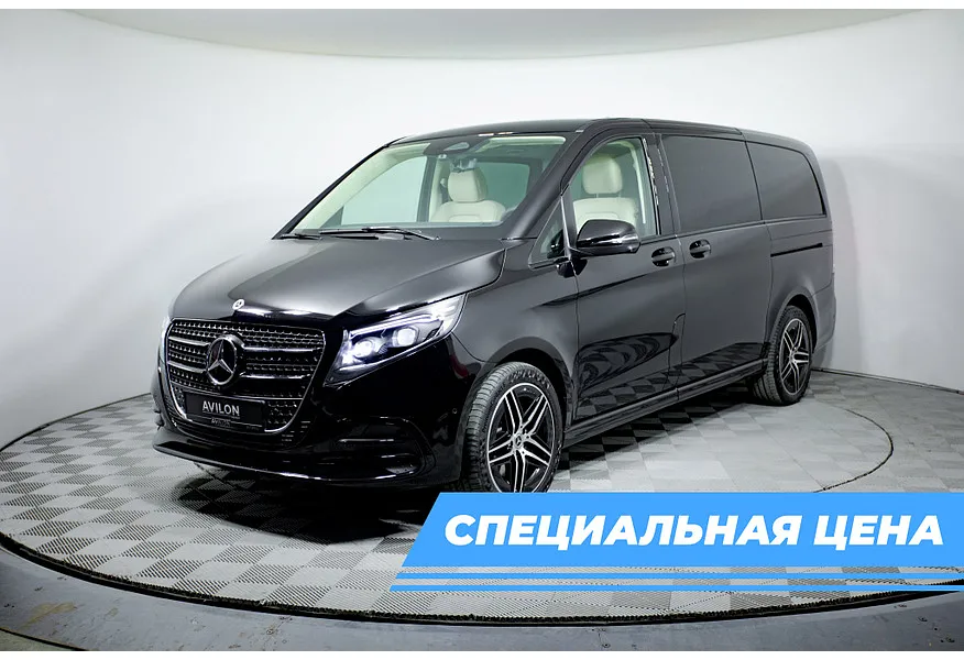АВИЛОН - Mercedes-Benz V-Класс V 300 d L3 4MATIC 9G-TRONIC (237 л.с.) Exclusive Черный - slide 0