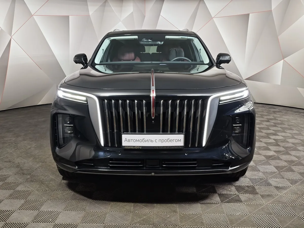 Hongqi E-HS9 AT 4WD (551 л.с.) 6 мест Делюкс Черный в АВИЛОН. Слайд №7