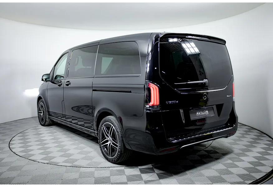 Mercedes-Benz V-Класс V 300 d L3 4MATIC 9G-TRONIC (237 л.с.) Exclusive Черный в АВИЛОН. Слайд №7