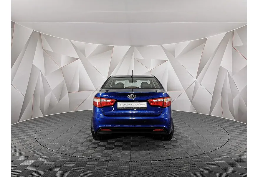 Kia Rio 1.6 AT (123 л.с.) Синий в АВИЛОН. Слайд №8