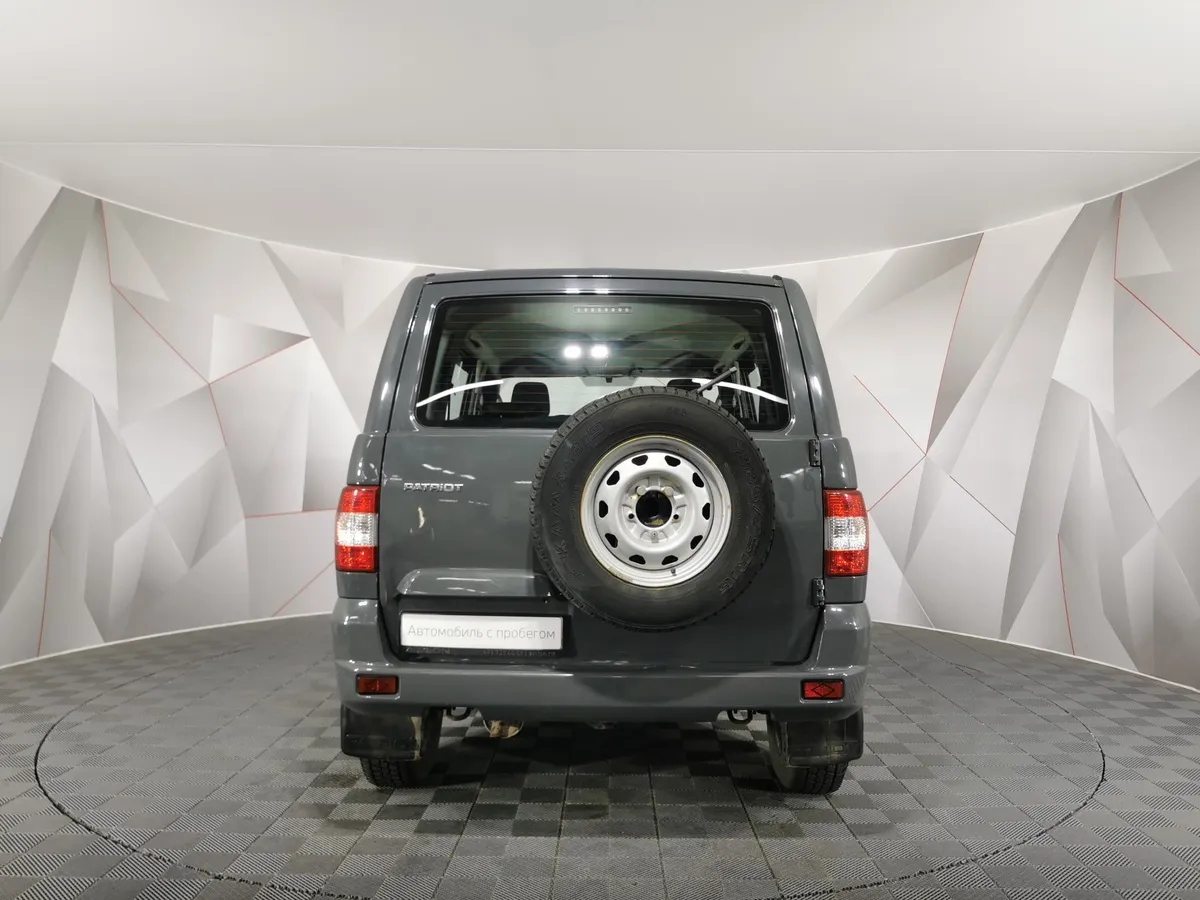УАЗ Patriot 2.7 AT 4WD (150 л.с.) Оптимум Серый в АВИЛОН. Слайд №8