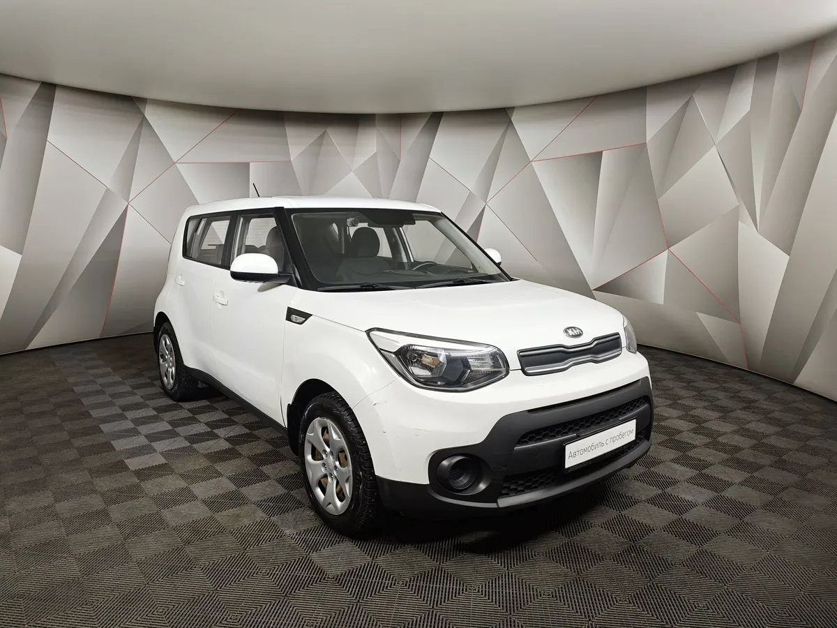 Kia Soul 1.6 AT (124 л.с.) Белый в АВИЛОН. Слайд №3
