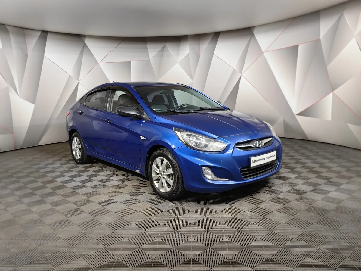 Hyundai Solaris 1.6 MT (123 л.с.) Classic Синий в АВИЛОН. Слайд №3