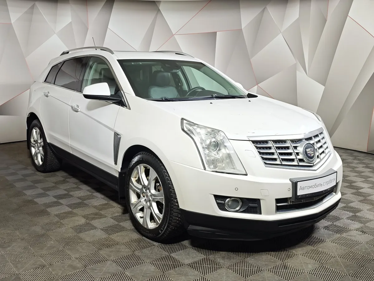 Cadillac SRX 3.6 AT AWD (318 л.с.) Белый в АВИЛОН. Слайд №3