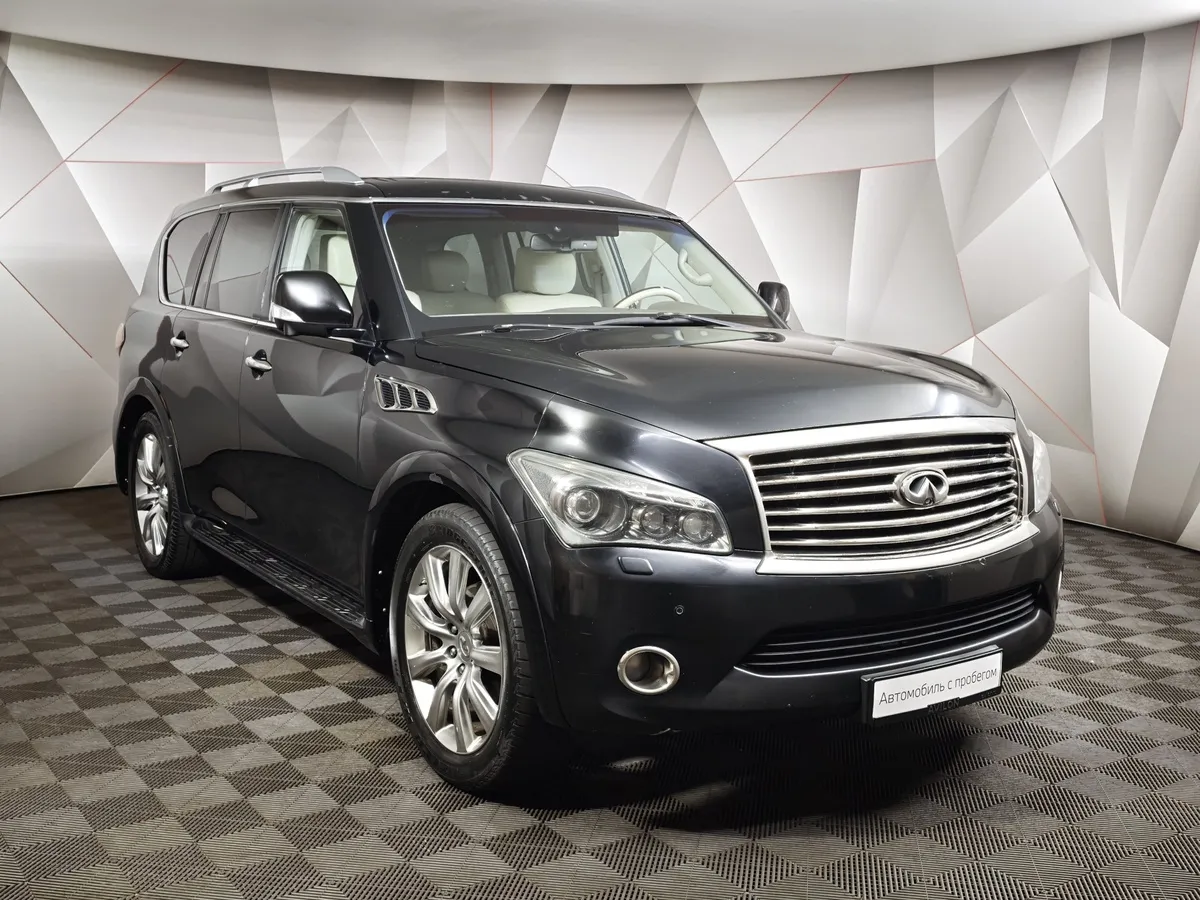 Infiniti QX-Series QX56 AT (405 л.с.) Черный в АВИЛОН. Слайд №3