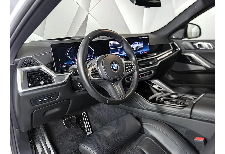 BMW X6 xDrive40d AT (340 л.с.) M-Sport Белый в АВИЛОН. Слайд №12
