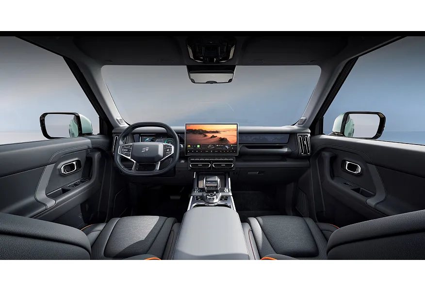 JETOUR T1 2.0T AT 4WD (245 л.с.) Comfort Белый в АВИЛОН. Слайд №4