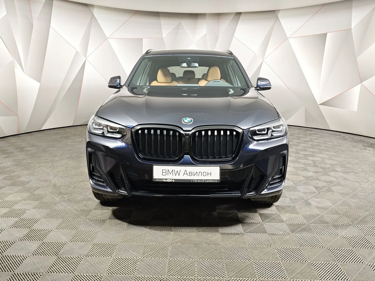 BMW X3 xDrive20i AT (184 л.с.) Черный в АВИЛОН. Слайд №3