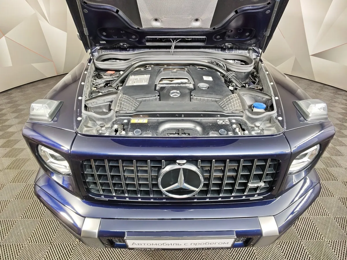 Mercedes-Benz G-Класс G 63 AMG Speedshift 4Matic (585 л.с.) Синий в АВИЛОН. Слайд №11