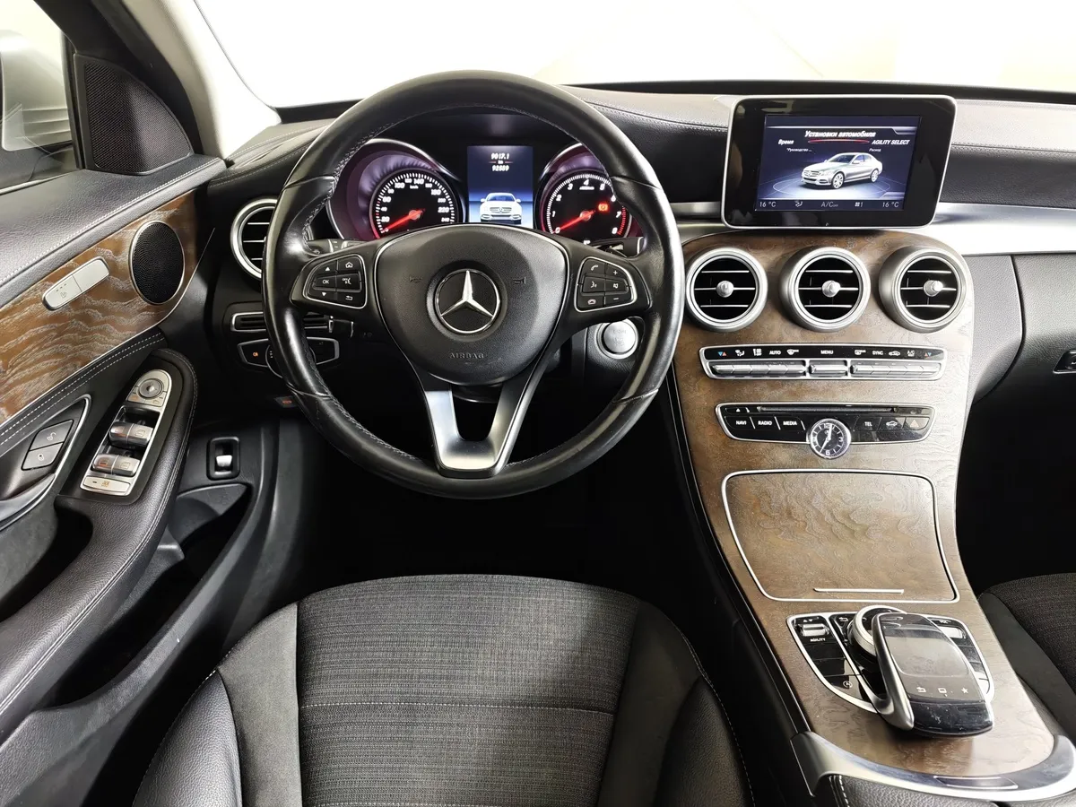 Mercedes-Benz C-Класс C 180 9G-Tronic (150 л.с.) Особая серия Серебристый в АВИЛОН. Слайд №19