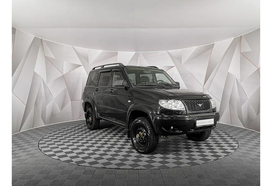 УАЗ Patriot 2.7 MT 4WD (128 л.с.) Черный в АВИЛОН. Слайд №3