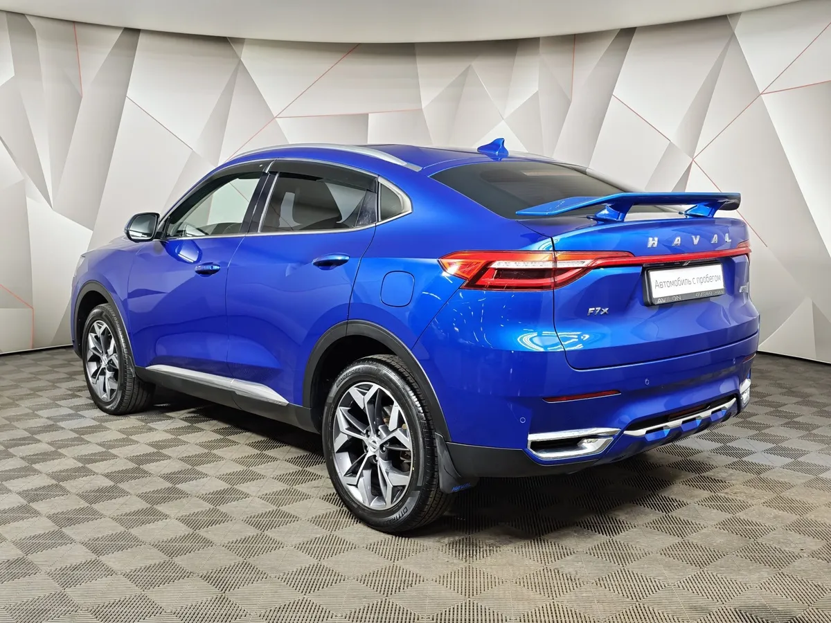 Haval F7x 2.0T AWD 7DCT (190 л.с.) Tech Plus Синий в АВИЛОН. Слайд №4
