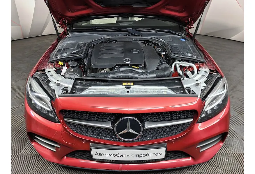 Mercedes-Benz C-Класс C 180 9G-TRONIC (150 л.с.) Sport Красный в АВИЛОН. Слайд №11