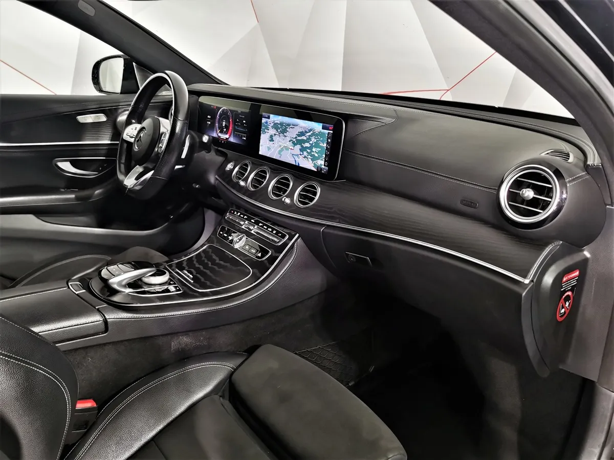 Mercedes-Benz E-Класс E 220 d 4MATIC 9G-TRONIC (194 л.с.) Sport (Локальная сборка) Черный в АВИЛОН. Слайд №12