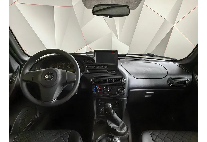 ВАЗ (Lada) Niva 1.7 MT 4WD (80 л.с.) Black Серый в АВИЛОН. Слайд №14