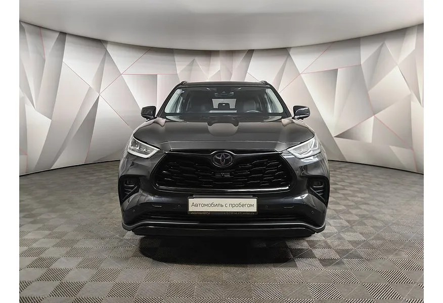Toyota Highlander 2.0T AT 4WD (248 л.с.) 7 мест Престиж Черный в АВИЛОН. Слайд №7