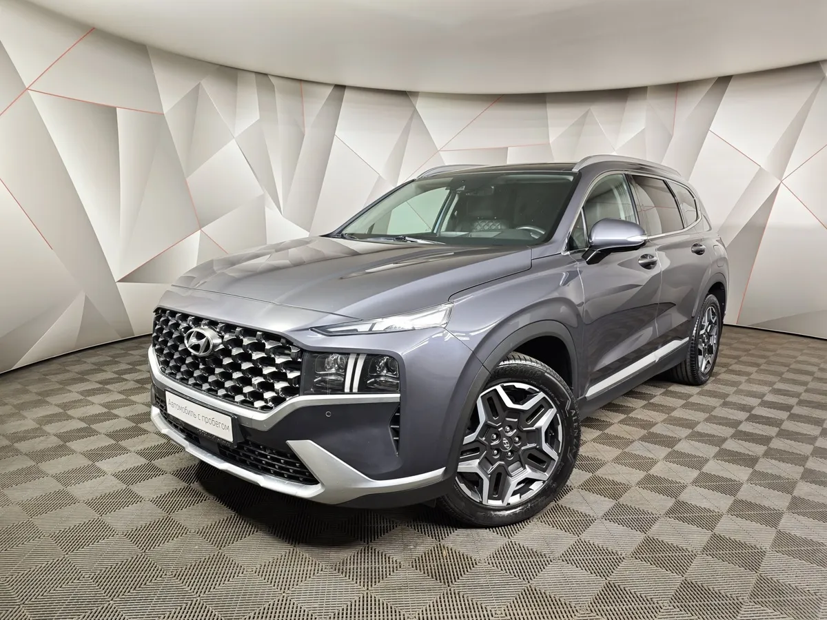 АВИЛОН - Hyundai Santa Fe 3.5 AWD 8AT (249 л.с.) High-Tech Exclusive (7 мест) Синий - slide 10152168