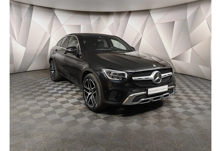 Mercedes-Benz GLC Купе 220 d 9G-TRONIC 4MATIC (194 л.с.) Premium Черный в АВИЛОН. Слайд №3