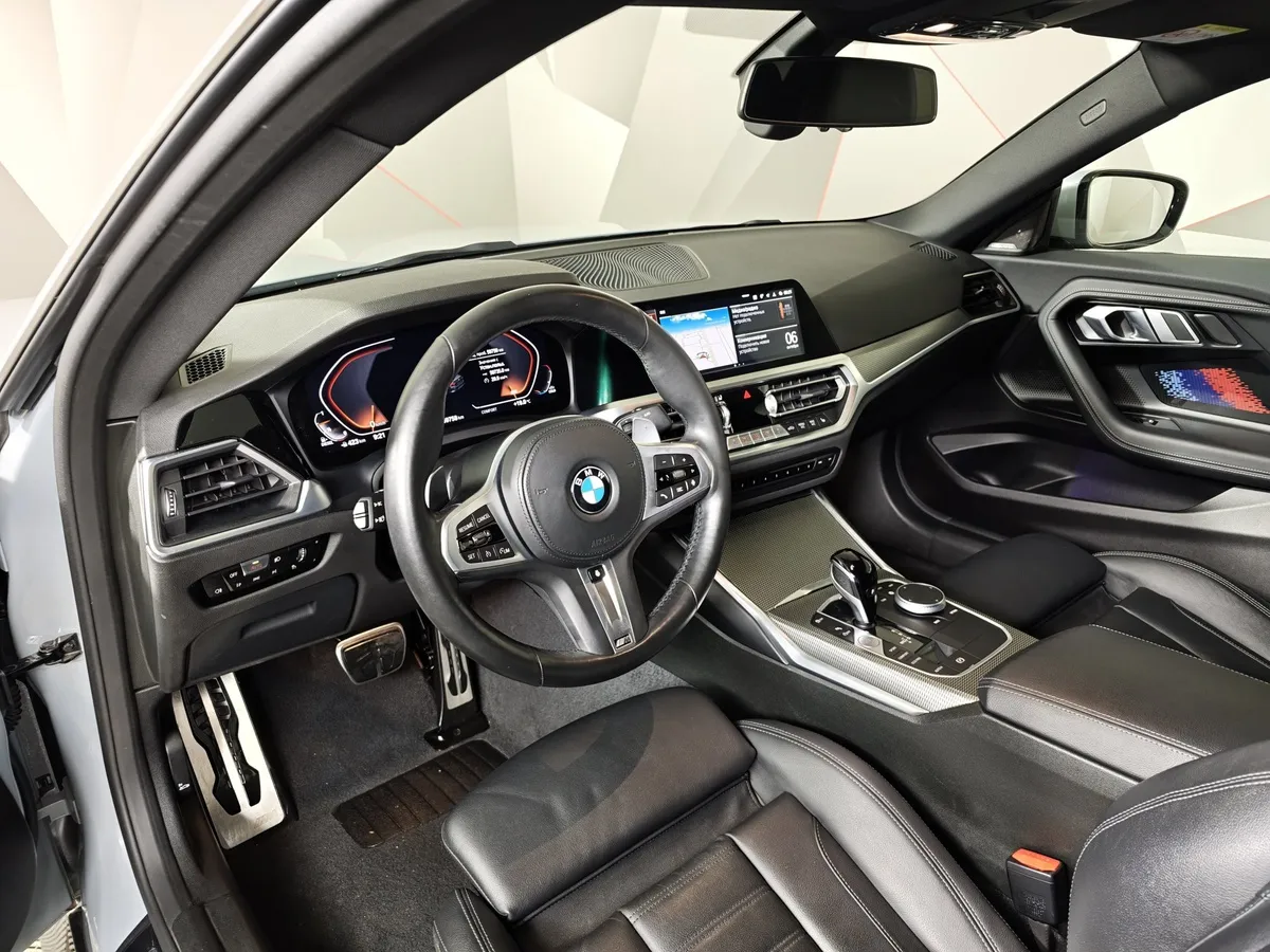 BMW 2 серия 220d Steptronic (190 л.с.) M Sport Pro Серый в АВИЛОН. Слайд №12