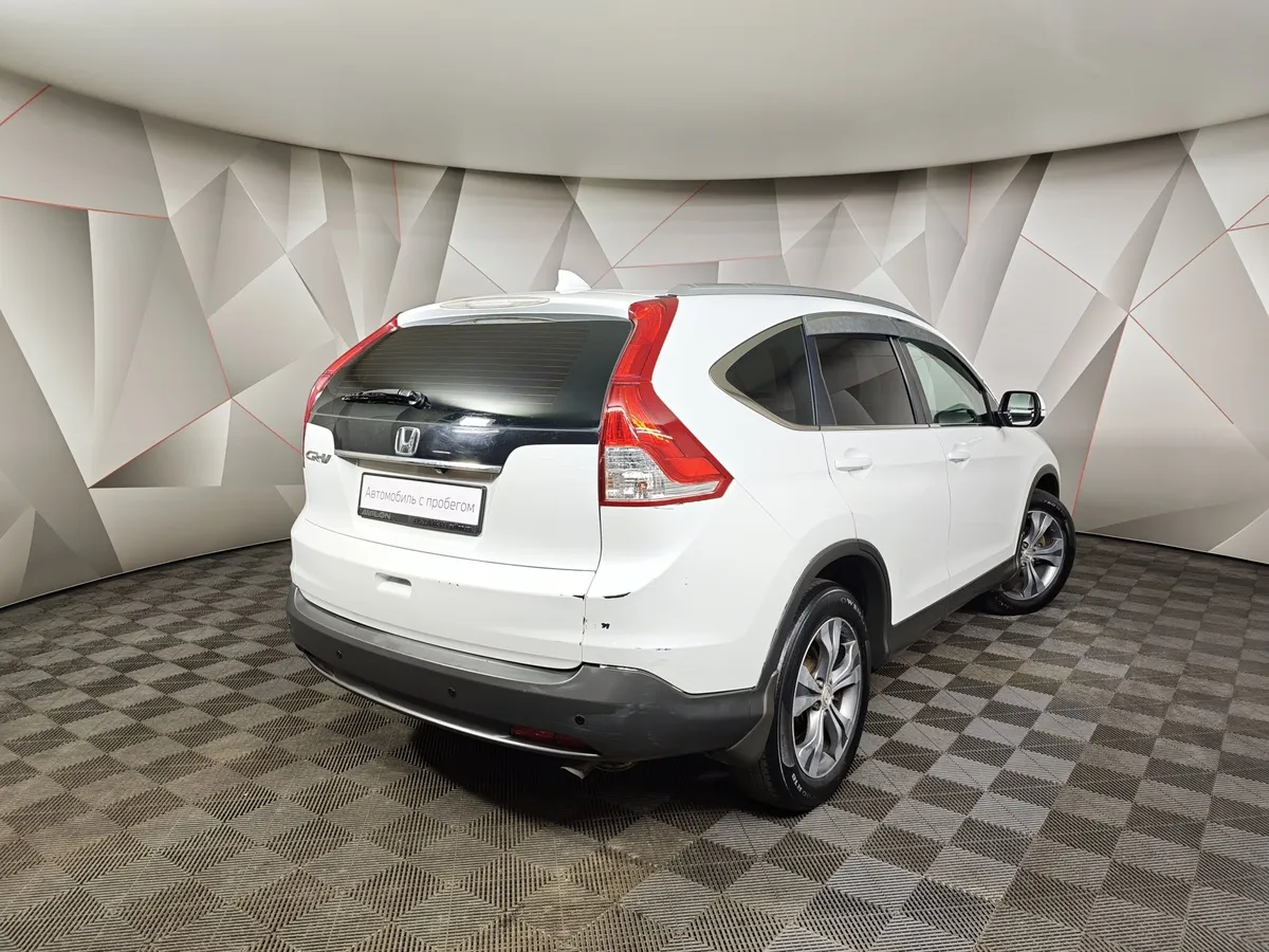 Honda CR-V 2.0 AT 4WD (150 л.с.) Белый в АВИЛОН. Слайд №2