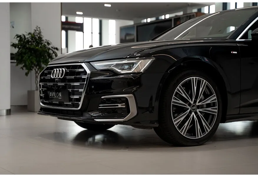 Audi A6 L 45 TFSI S tronic quattro (245 л.с.) Premium Dynamic Черный в АВИЛОН. Слайд №15