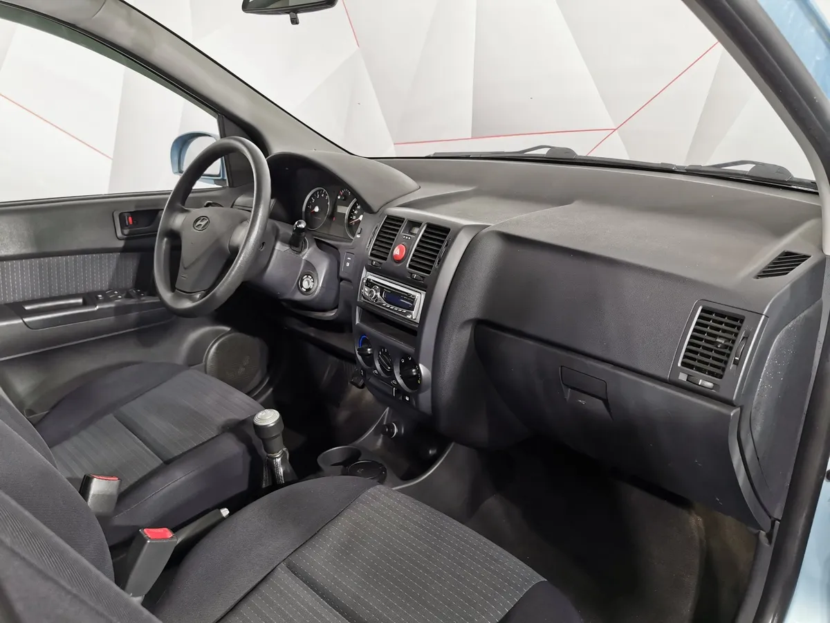 Hyundai Getz 1.4 MT (97 л.с.) Голубой в АВИЛОН. Слайд №11