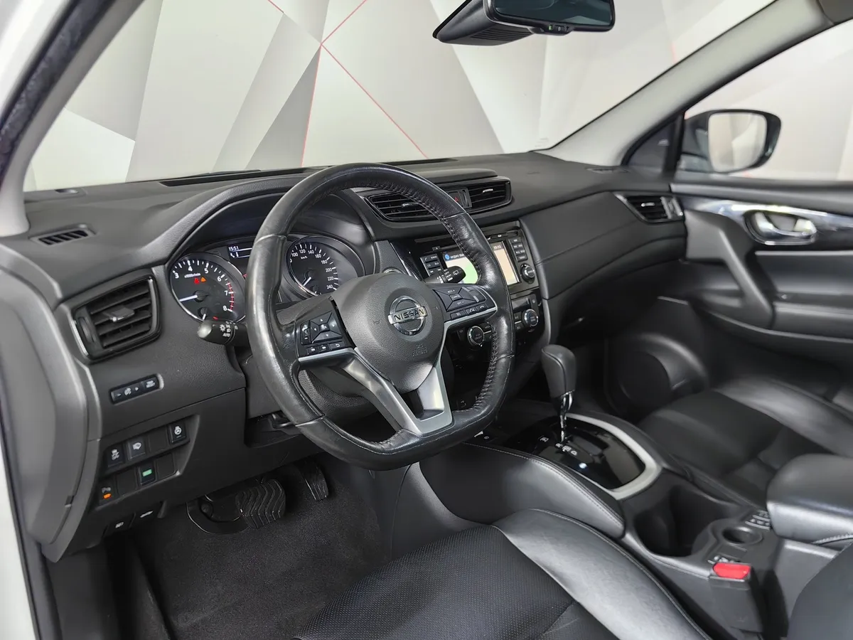 Nissan Qashqai 2.0 CVT (144 л.с.) Белый в АВИЛОН. Слайд №19