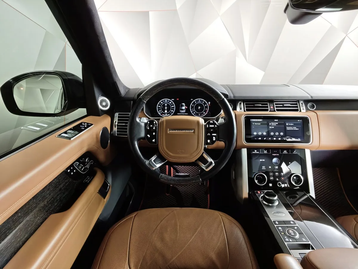 Land Rover Range Rover 5.0 V8 Supercharged AT AWD (510 л.с.) Autobiography Черный в АВИЛОН. Слайд №18