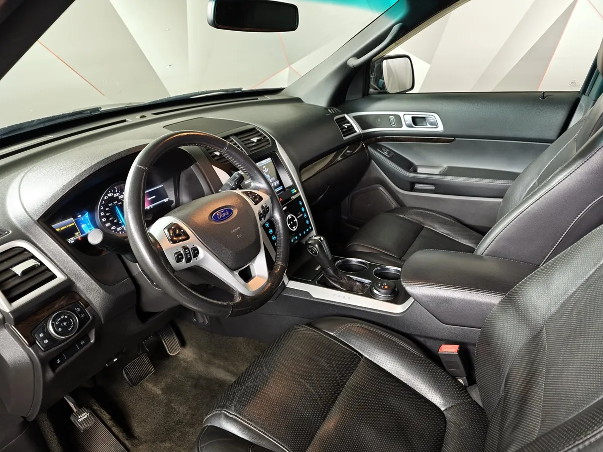 Ford Explorer 3.5 SelectShift 4WD (294 л.с.) Черный в АВИЛОН. Слайд №18
