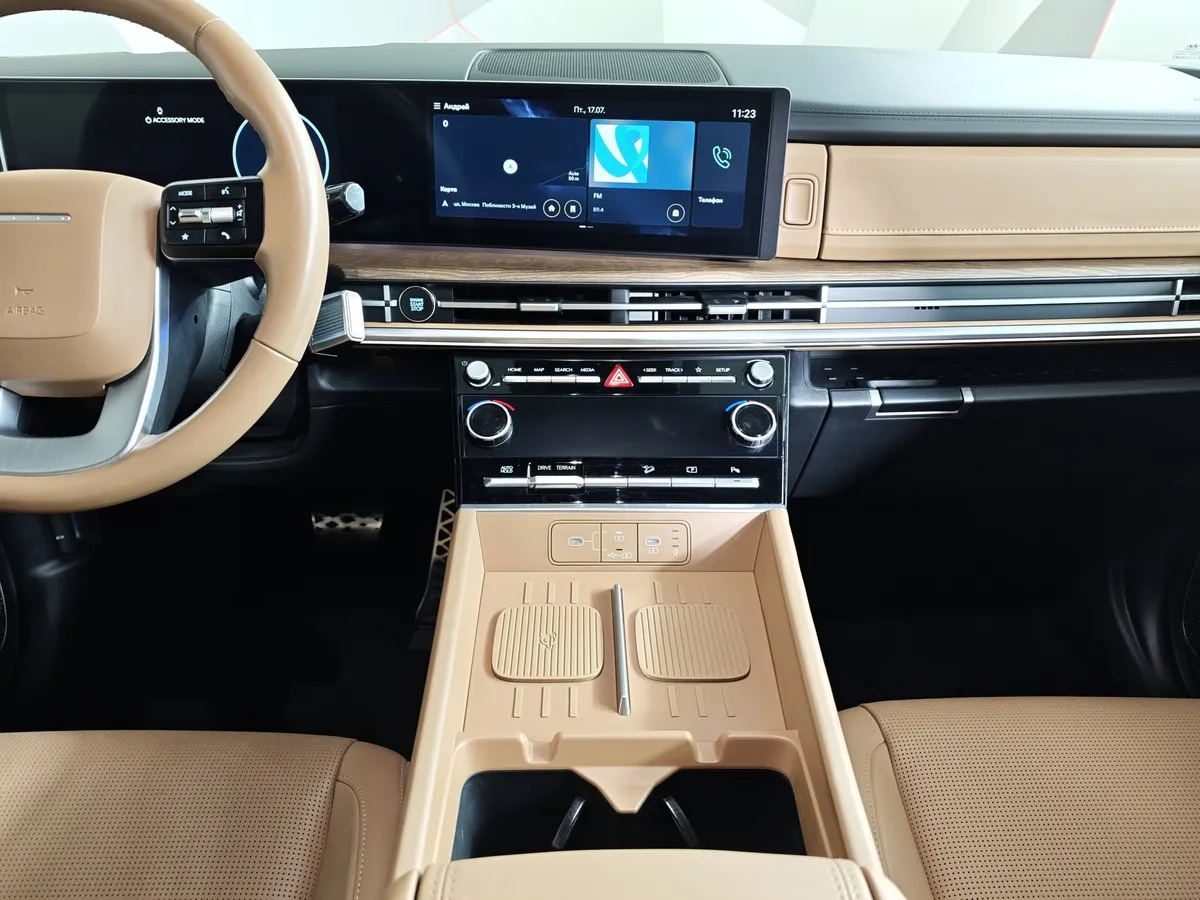 Hyundai Santa Fe 2.5 AT 4WD (194 л.с.) 7 мест Modern Черный в АВИЛОН. Слайд №14
