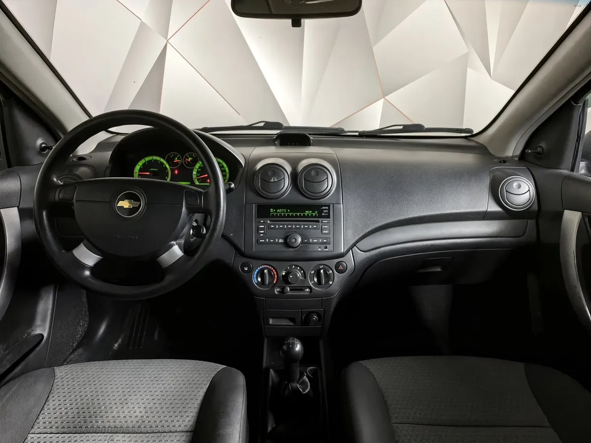 Chevrolet Aveo 1.2 MT (84 л.с.) Черный в АВИЛОН. Слайд №12