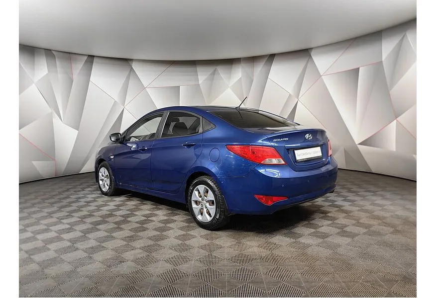 Hyundai Solaris 1.6 MT (123 л.с.) Comfort Синий в АВИЛОН. Слайд №4