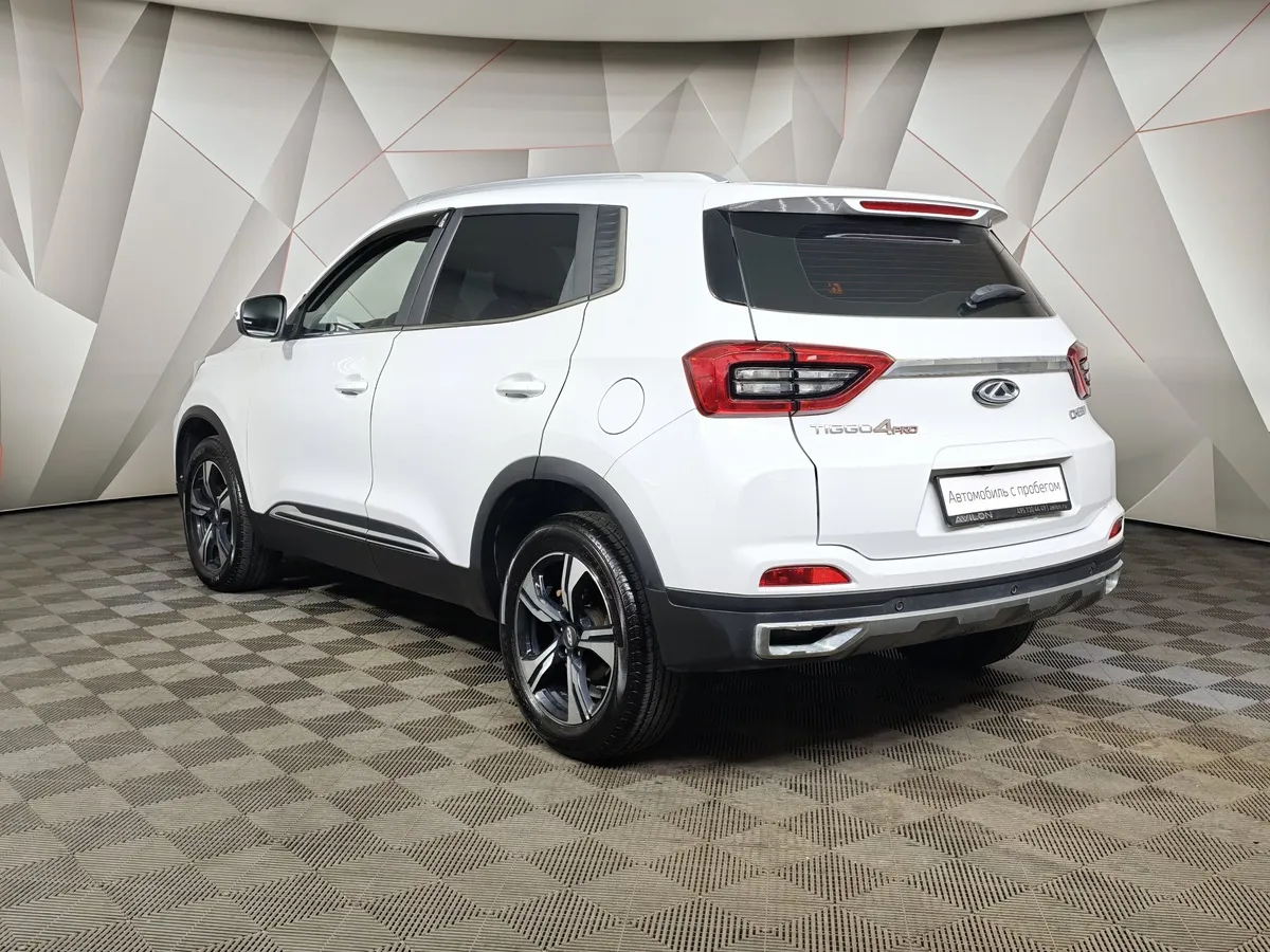 Chery Tiggo 4 Pro 1.5 CVT (147 л.с.) Travel Белый в АВИЛОН. Слайд №4