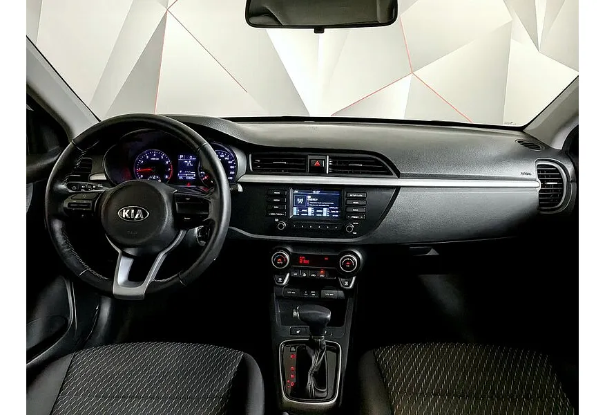 Kia Rio 1.6 AT (123 л.с.) Luxe Белый в АВИЛОН. Слайд №15