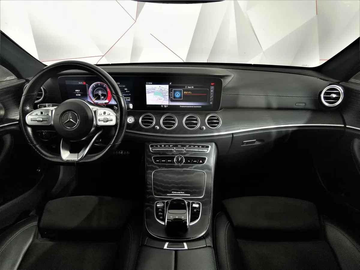 Mercedes-Benz E-Класс E 220 d 4MATIC 9G-TRONIC (194 л.с.) Sport (Локальная сборка) Черный в АВИЛОН. Слайд №13
