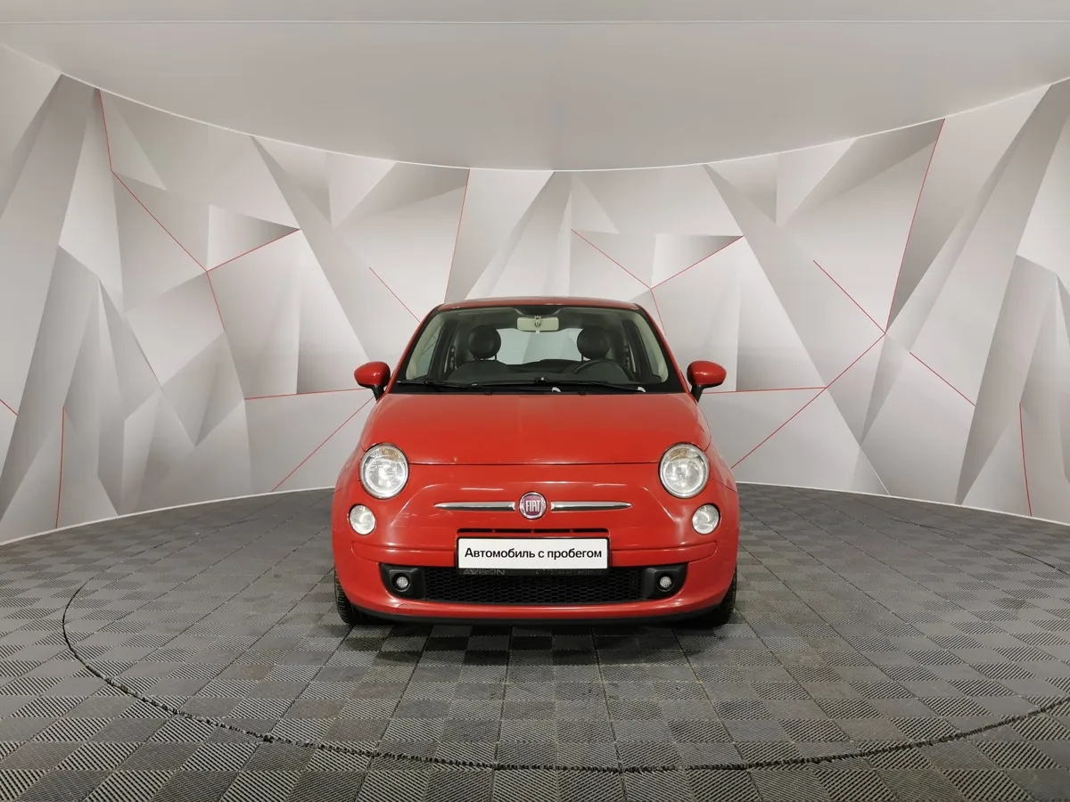 Fiat 500 1.2 AMT (69 л.с.) Красный в АВИЛОН. Слайд №7