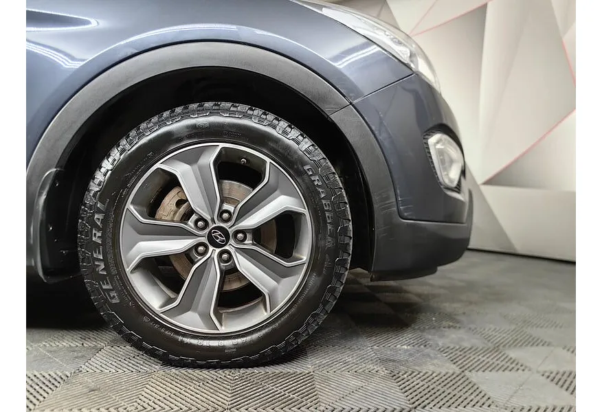 Hyundai Santa Fe 2.2 CRDI AT 4WD (197 л.с.) Active Синий в АВИЛОН. Слайд №9