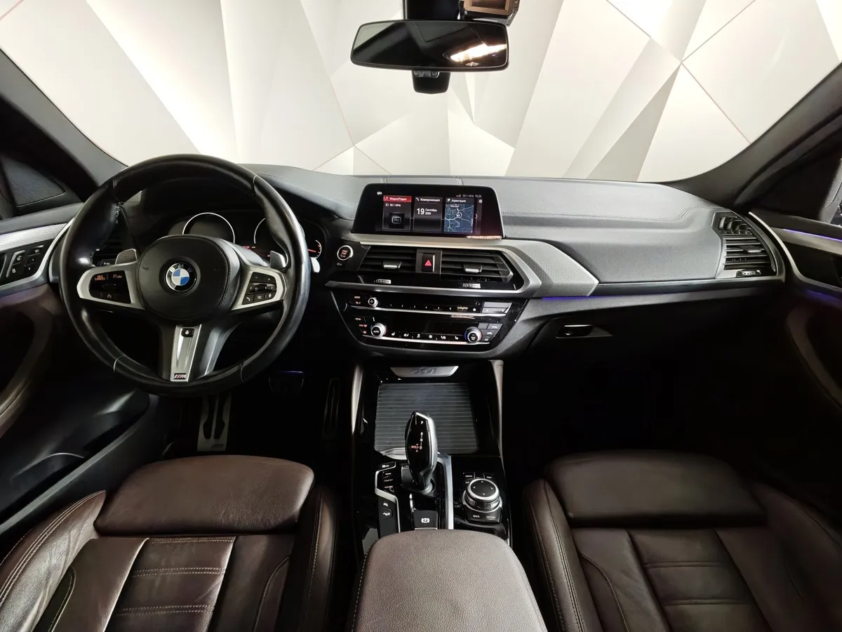 BMW X4 xDrive20i Steptronic (184 л.с.) Base Локальная сборка Черный в АВИЛОН. Слайд №11