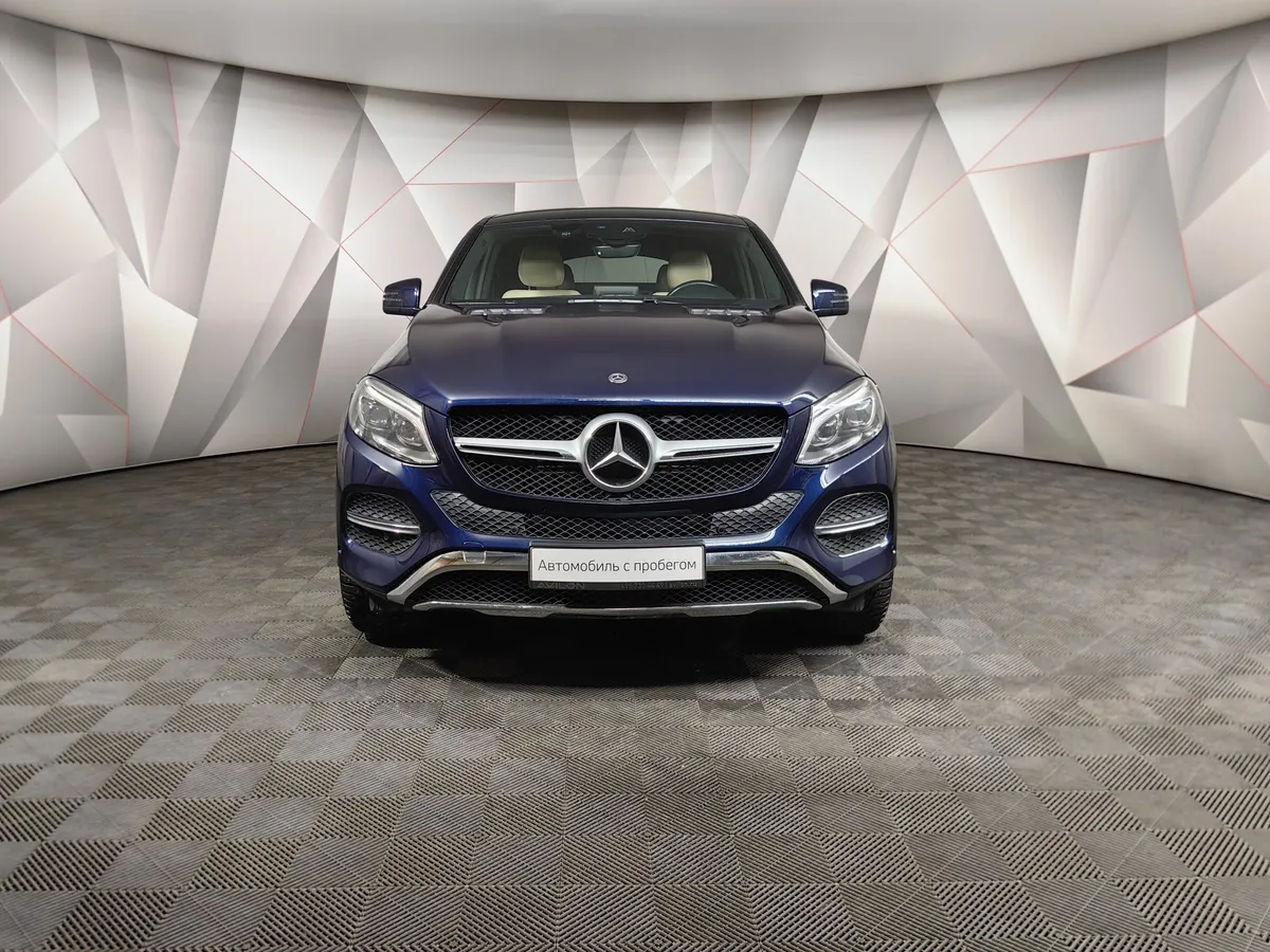 Mercedes-Benz GLE Купе 350 d 4MATIC 9G-TRONIC (249 л.с.) Особая серия Синий в АВИЛОН. Слайд №7