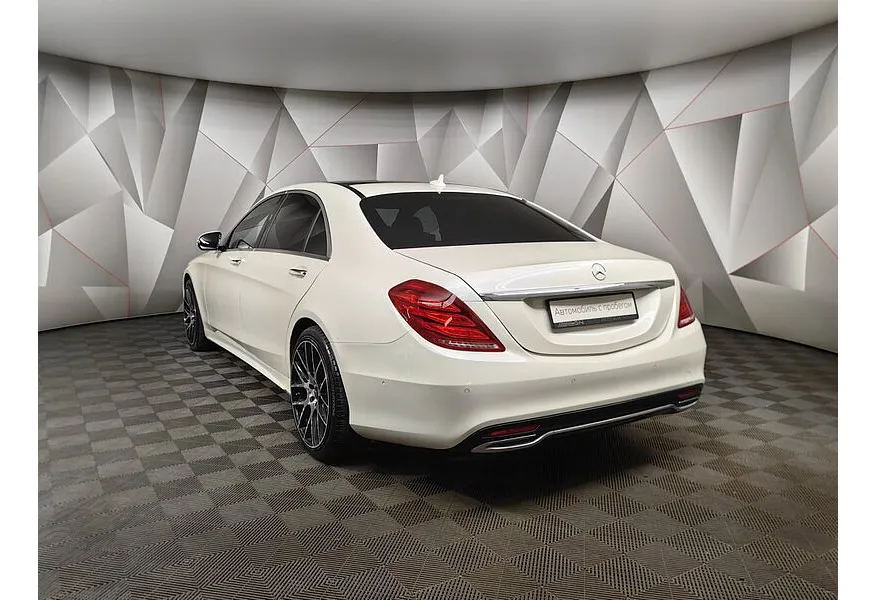 Mercedes-Benz S-Класс S 350 d 9G-Tronic 4Matic длинная база (249 л.с.) Белый в АВИЛОН. Слайд №4