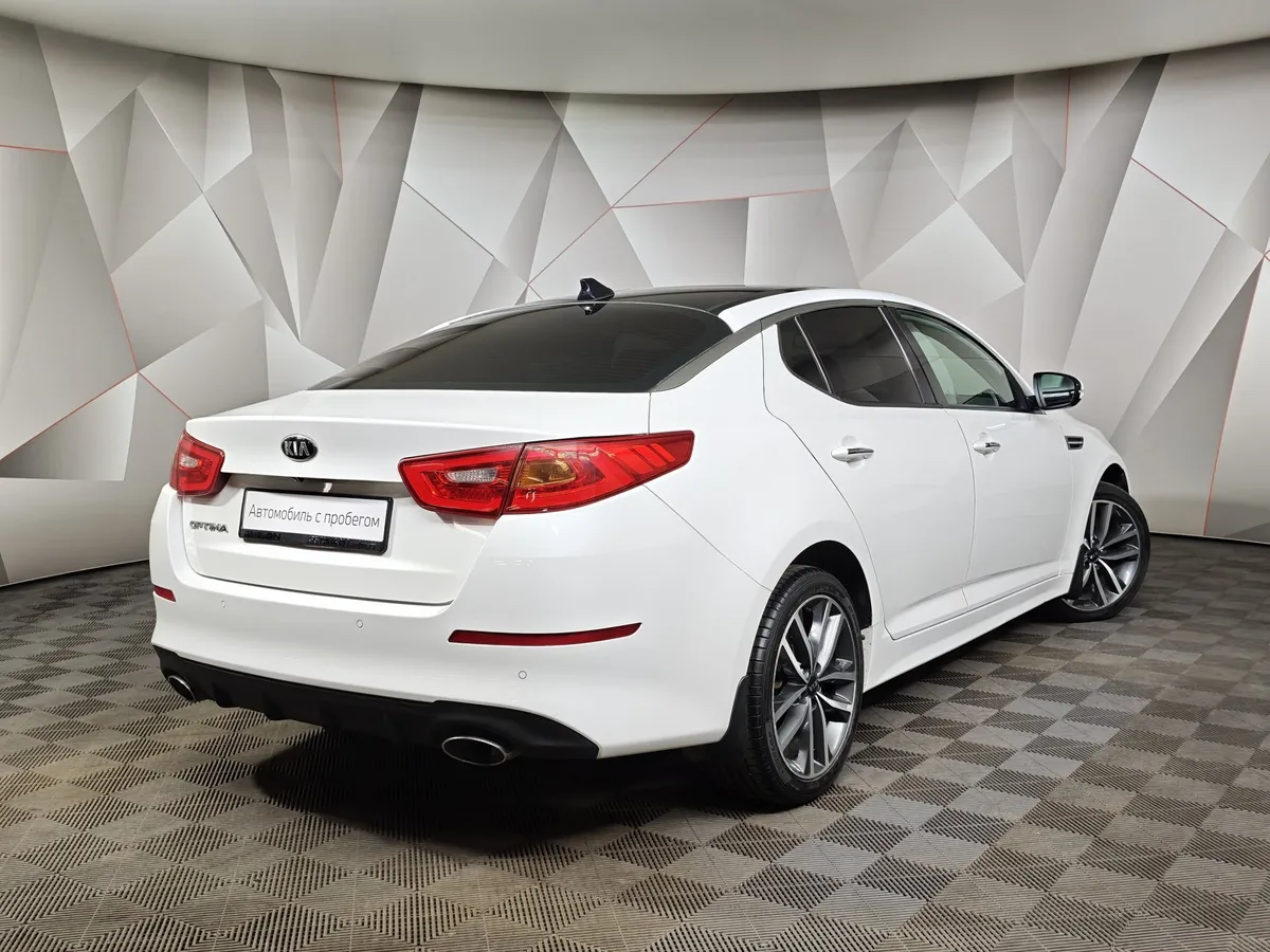 Kia Optima 2.4 AT (180 л.с.) Comfort Белый в АВИЛОН. Слайд №2