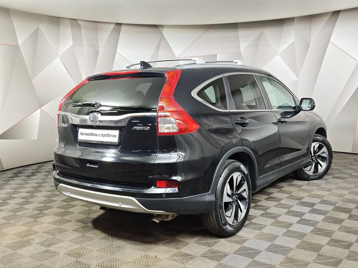 Honda CR-V 2.4 CVT 4x4 (188 л.с.) Executive Черный в АВИЛОН. Слайд №2