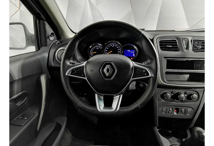 Renault Logan 1.6 MT (82 л.с.) Белый в АВИЛОН. Слайд №12