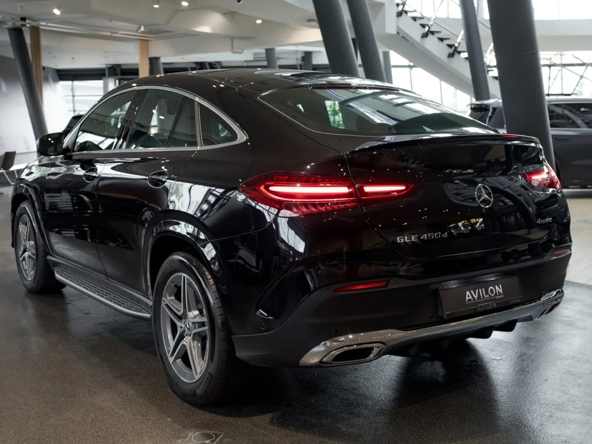 Mercedes-Benz GLE Купе 450 d 4MATIC 9G-TRONIC (367 л.с.) Черный в АВИЛОН. Слайд №6