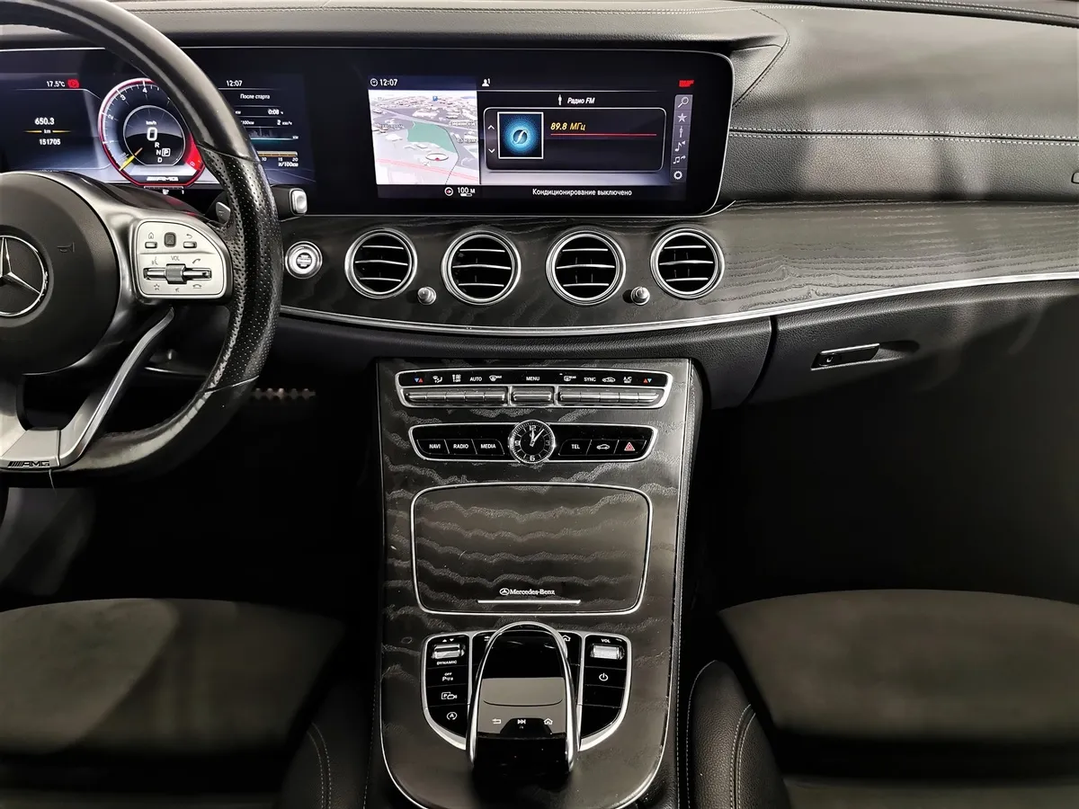 Mercedes-Benz E-Класс E 220 d 4MATIC 9G-TRONIC (194 л.с.) Sport (Локальная сборка) Черный в АВИЛОН. Слайд №14